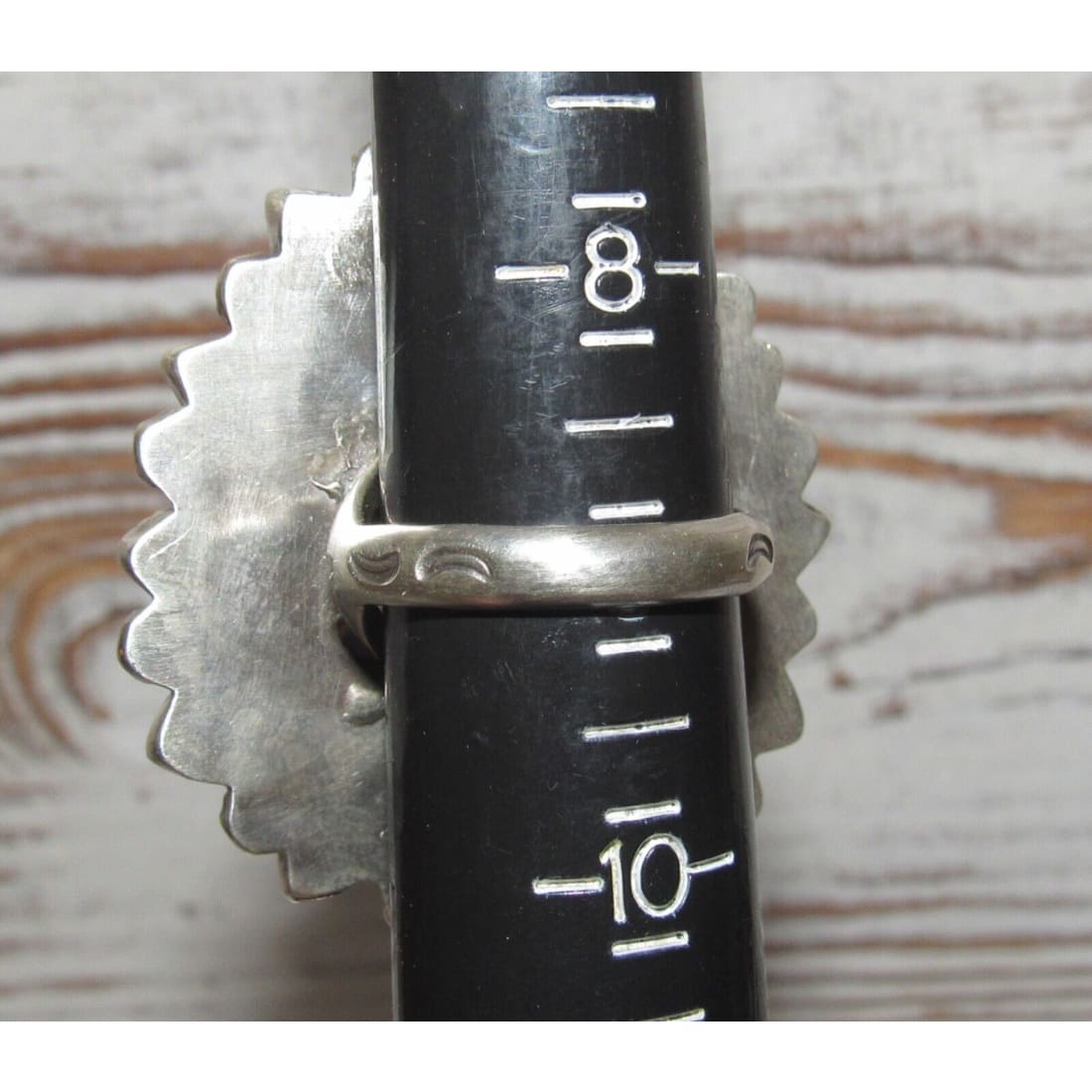 Massive Navajo Red Spiny Oyster Cluster Ring Sz 9 Sterling