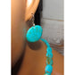Massive Santo Domingo Kingman Turquoise Disc Heishi Necklace