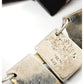 Mexican Taxco Necklace Sterling Silver Black Obsidian 16 