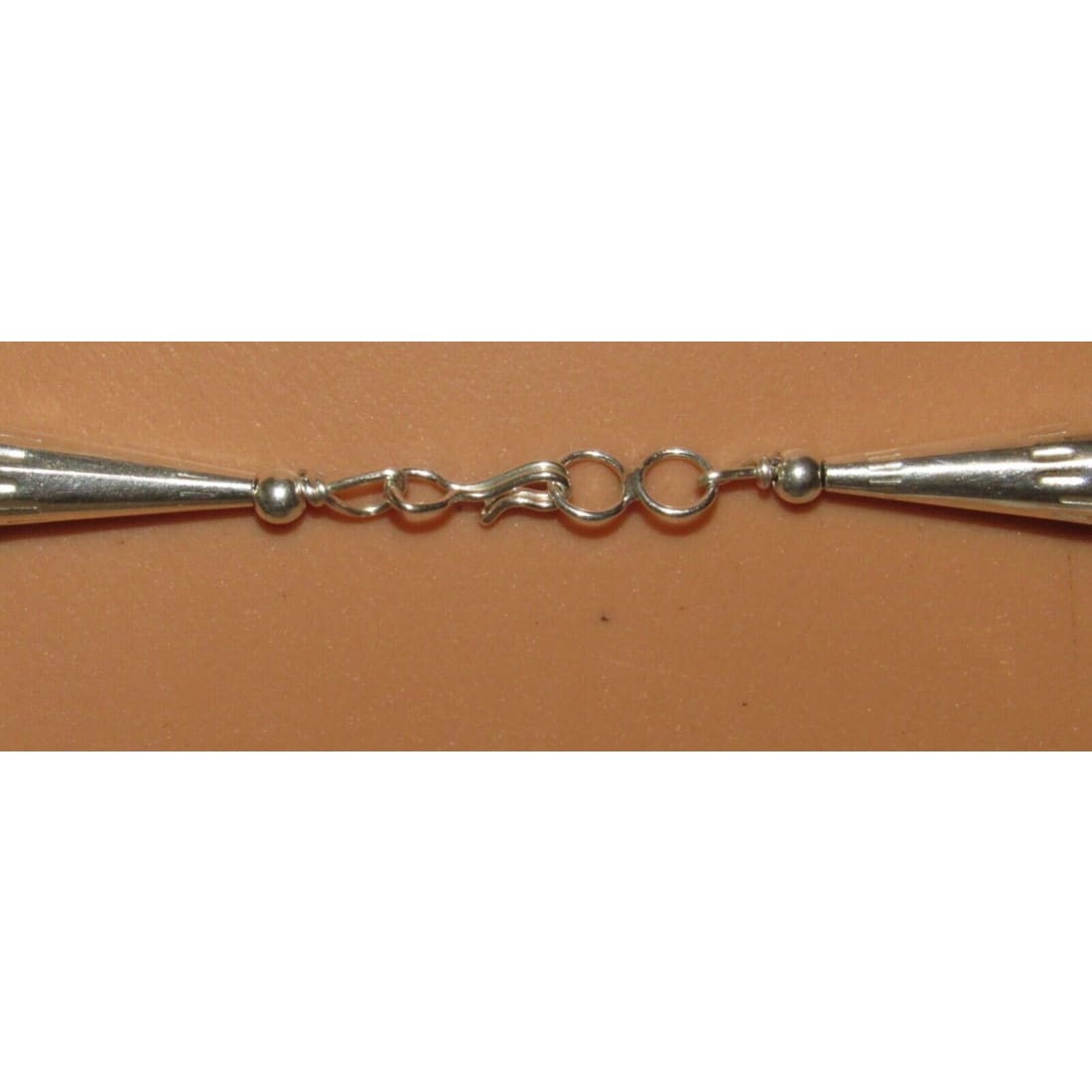 Navajo 3 Strand Rolled Turquoise Heishi Choker Necklace 18L