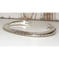 Navajo Carinated Flat Top Ingot Cuff Bracelet Orville 