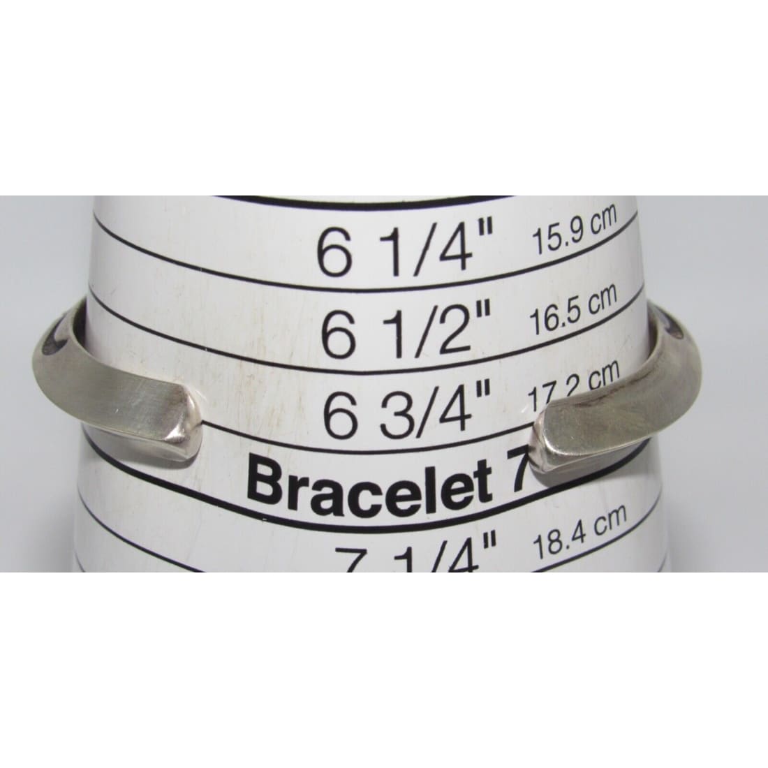 Navajo Carinated Hand Stamped Ingot Double Sided Cuff 