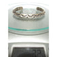 Navajo Carinated Hand Stamped Ingot Double Sided Cuff 