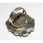 Navajo Cluster Ring Sz 9 Orange Spiny Oyster Kingman