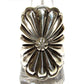 Navajo Concho Ring Sz 9 Sterling Silver Donovan Cadman 