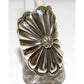 Navajo Concho Ring Sz 9 Sterling Silver Donovan Cadman 