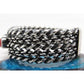 Navajo Coral Cuff Bracelet Sterling Silver Twisted Rope 
