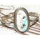 Navajo Dry Creek Turquoise Sterling Cuff Bracelet Signed Native American Native American