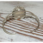 Navajo Dry Creek Turquoise Sterling Cuff Bracelet Signed Native American Native American