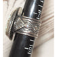 Navajo Gem Grade Number 8 Turquoise Ring Sunshine Reeves 
