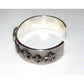 Navajo Gem Grade Royston Tufa Cast Sterling Stars Cuff 