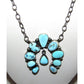 Navajo Golden Hills Turquoise Naja Necklace Squash Blossom Sterling Silver Necklace The Southwestern Style Gallery