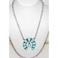 Navajo Golden Hills Turquoise Naja Necklace Squash Blossom Sterling Silver Necklace The Southwestern Style Gallery