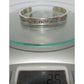Navajo Hand Stamped Ingot Stacker Cuff Bracelet Signed 