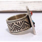 Navajo Hummingbird Ring Size 7.5 Aaron John Sterling 