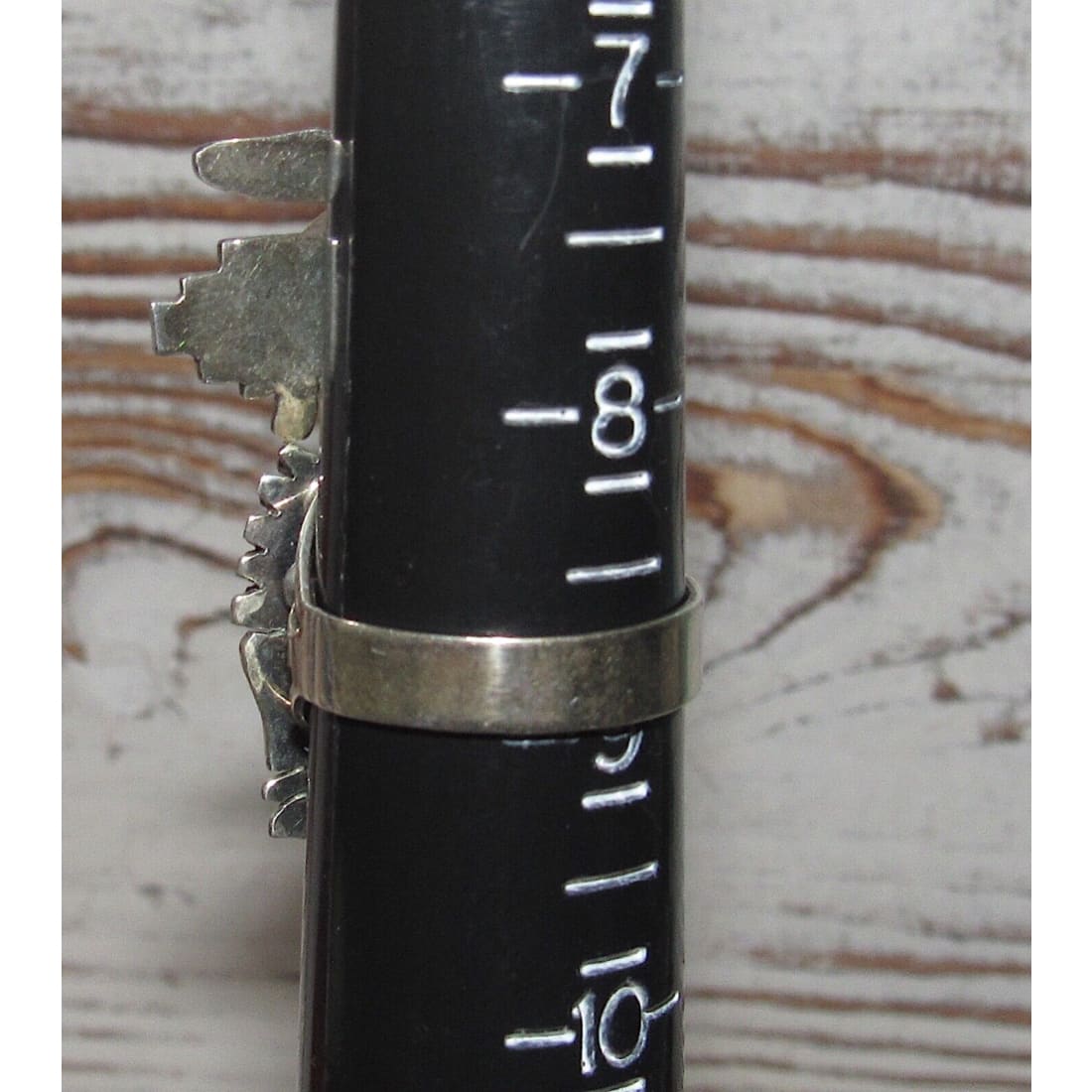 Navajo Kachina Ring Sz 9 Royston Turquoise Sterling Bennie 