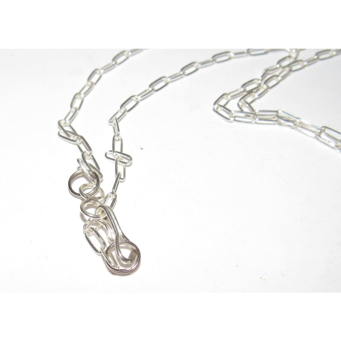 Navajo Kingman Turquoise Small Lariat Necklace Sterling 