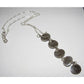 Navajo Kingman Turquoise Small Lariat Necklace Sterling