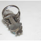 Navajo Kingman Turquoise Statement Ring Size 8 Sterling 