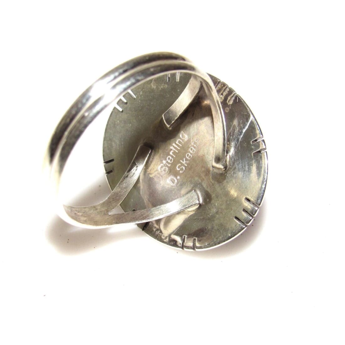 Navajo Lapis Lazuli Ring Size 8.5 Sterling Silver Native 