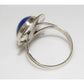 Navajo Lapis Lazuli Ring Size 8.5 Sterling Silver Native 