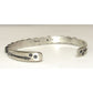 Navajo Martha Cayatineto Stacker Cuff Bracelet Sterling 