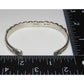 Navajo Martha Cayatineto Stacker Cuff Bracelet Sterling 