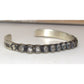 Navajo Martha Cayatineto Stacker Cuff Bracelet Sterling 