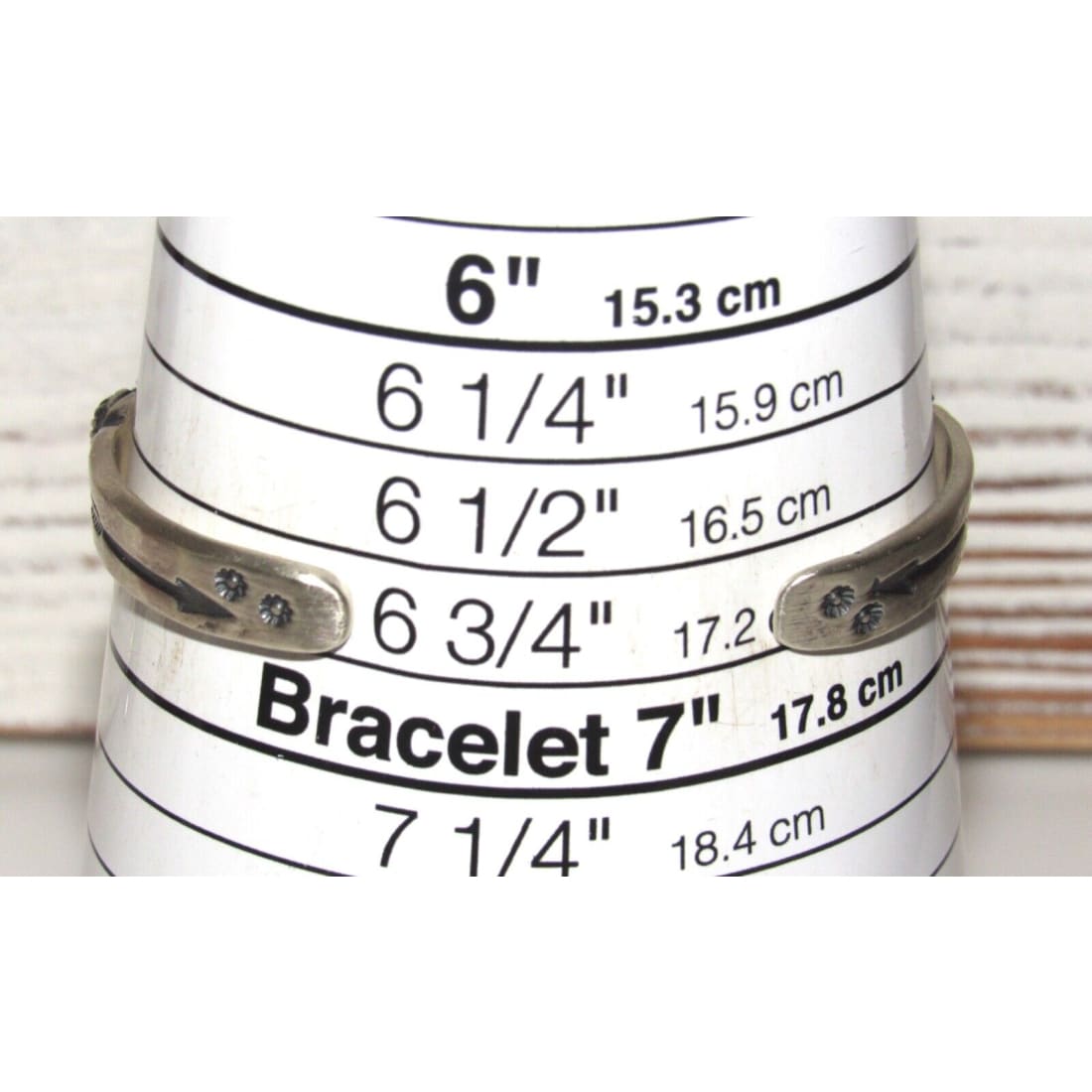 Navajo Martha Cayatineto Stacker Cuff Bracelet Sterling 