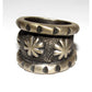 Navajo MONTY CLAW Ring Size 9 Tufa Cast Sterling Silver 