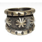 Navajo MONTY CLAW Ring Size 9 Tufa Cast Sterling Silver 