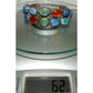 Navajo Number 8 Turquoise Amber Lapis Sterling Statement 