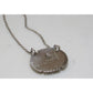 Navajo Number 8 Turquoise Bar Necklace Sterling Silver 