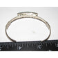 Navajo Number 8 Turquoise Stacker Cuff Bracelet Sterling