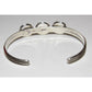 Navajo Opal Bracelet Stacker Sterling Silver Cuff Native 