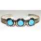 Navajo Opal Bracelet Stacker Sterling Silver Cuff Native 