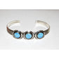 Navajo Opal Bracelet Stacker Sterling Silver Cuff Native 