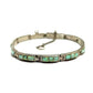 Navajo Opal Link Bracelet Sterling Silver Calvin Begay Touch