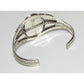 Navajo Orange Spiny Oyster Bracelet Sterling Silver Native 