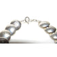 Navajo Pearls Bracelet Sterling Silver Pillow Beads Hand 