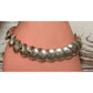 Navajo Pearls Bracelet Sterling Silver Pillow Beads Hand 