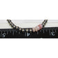 Navajo Pearls Choker Necklace Sterling Silver Pink Shell 16