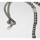 Navajo Pearls Choker Necklace Sterling Silver Pink Shell 18 