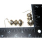 Navajo Pearls Earrings Sterling Silver Native American Handmade