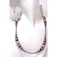 Navajo Pearls Necklace Sterling Silver Pink Conch Shell 18 