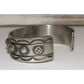 Navajo Pink Heart Shell Stacker Cuff Bracelet Chimney Butte 