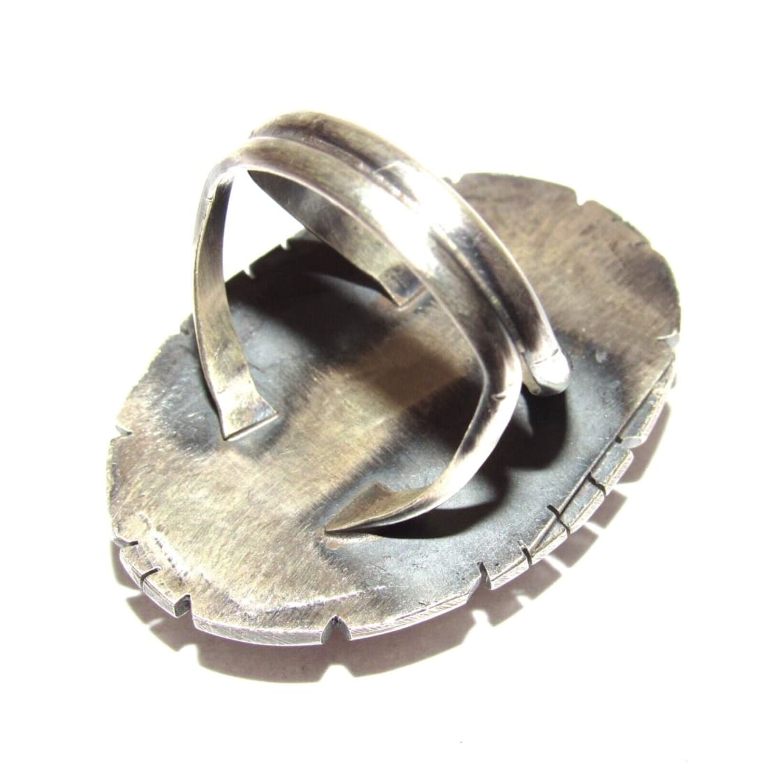 Navajo Purple Spiny Ring Size 7 Sterling Silver Native