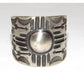Navajo R.Willie Zia Ring Sz 14 Sterling Silver Signed Band 