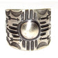 Navajo R.Willie Zia Ring Sz 14 Sterling Silver Signed Band 