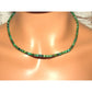 Navajo Rolled Turquoise Heishi Choker Necklace Native